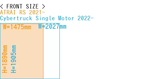 #ATRAI RS 2021- + Cybertruck Single Motor 2022-